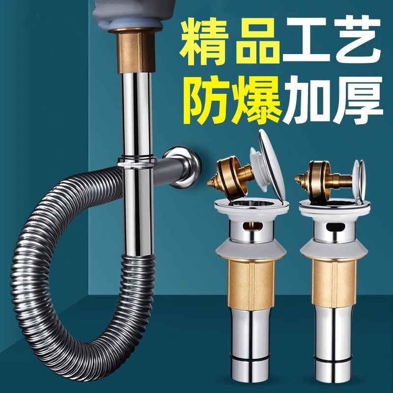 One piece is delivered on behalf of the delivery toilet, hand wash basin, pull bounce sewer 304 accessories, washbasin, washstand, sewer pipe.