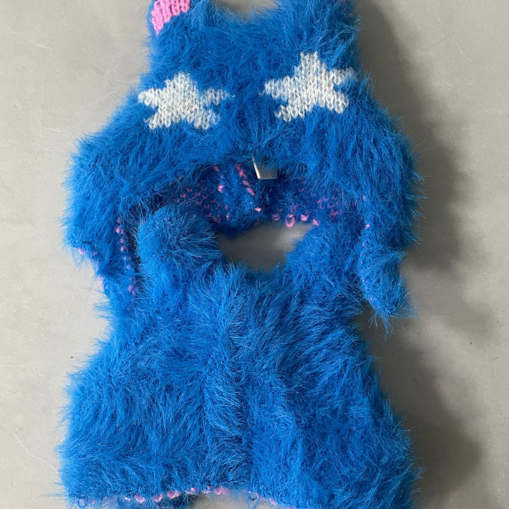 Authentic wakuku wow clothes furry trendy party series wow blind box stuffed doll gift hat baby clothes accessories