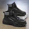 Men's autumn new arrivals: trendy and versatile men's martin boots, work boots, non-slip, wear-resistant, thick-soled desert boots