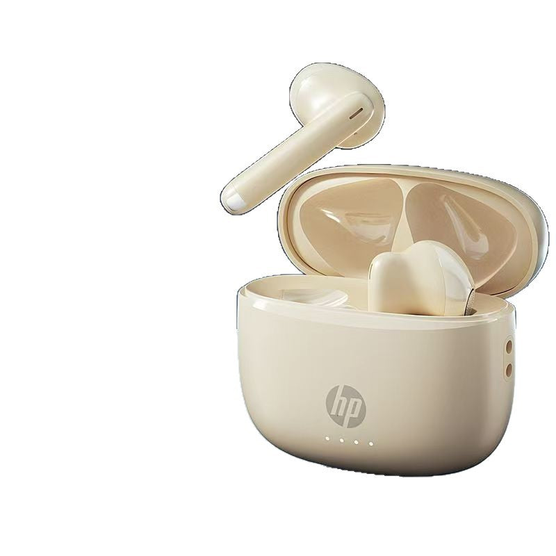 Hp wireless bluetooth headphones sports semi-in-ear high sound quality long battery life noise reduction running boys and girls tws