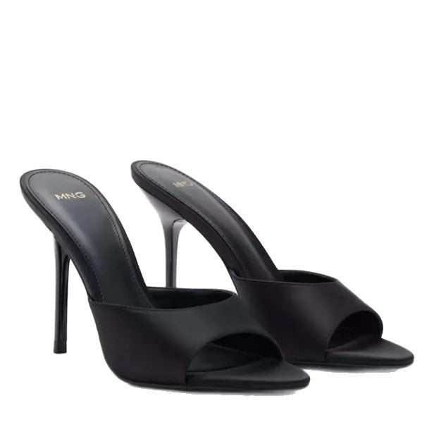 Spanish export 2026 summer new women's sandals pointed toe open toe mules backless high heel stiletto heels
