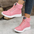 fall/winter new arrivals: plus-size fleece-lined ankle boots for women (sizes 36-43). wholesale available. dropshipping to  and