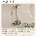 Suction cup punch-free hair dryer bathroom bracket storage wall-mounted lazy bathroom hair dryer rack