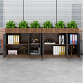 Flower trough cabinet, low cabinet, floor cabinet, office storage cabinet, storage cabinet, wooden partition, information file cabinet, side cabinet, locker