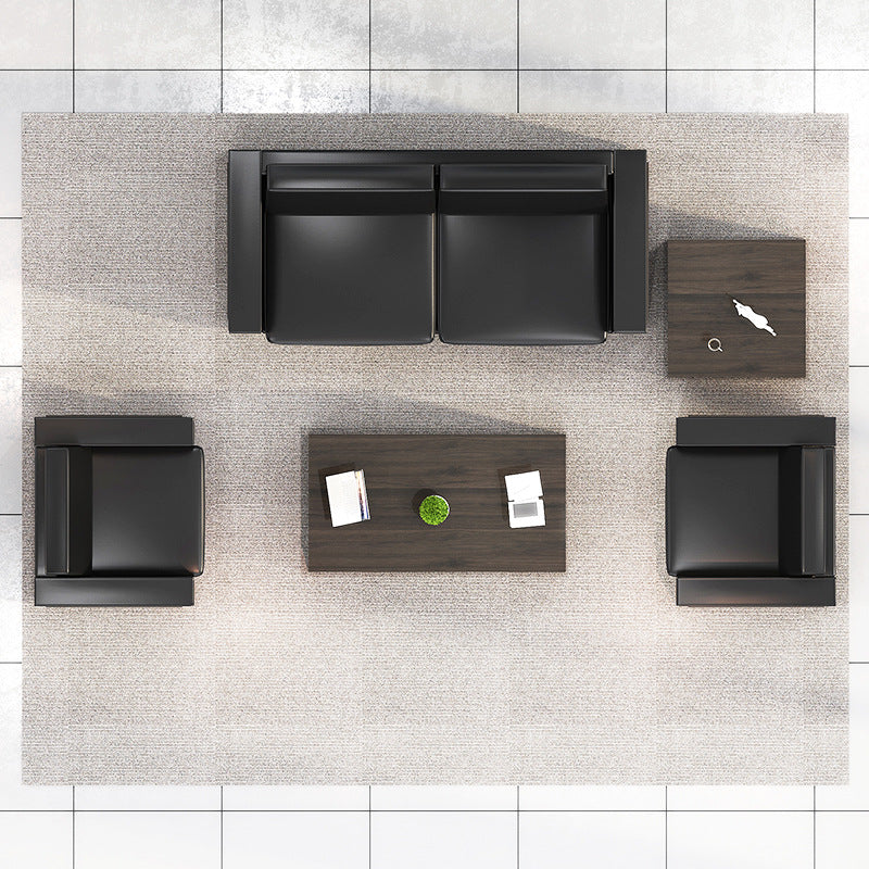 Saint li office sofa reception area simple sofa office sofa coffee table combination