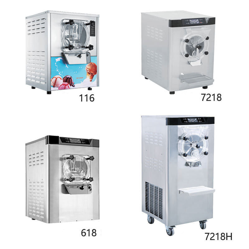 Commercial fully automatic hard ice cream machine - countertop scoop-free ice cream maker - small-scale haagen-dazs style hard ice cream machine
