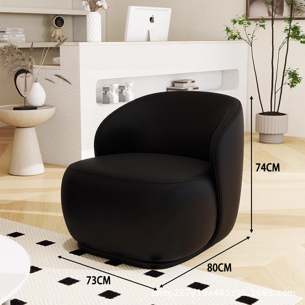 Milo b&b clothing store curved creative casual rest area curved round lobby reception negotiation sofa combination