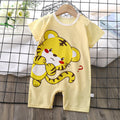 infant romper - new summer collection: korean style, lightweight short-sleeve bodysuit for baby boys and girls