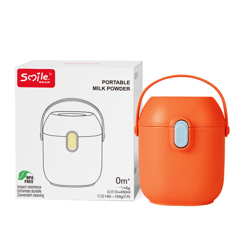 Large-capacity baby milk powder storage box, snack storage box, baby complementary food, rice noodles, sealed jar, maternal and infant products