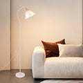 Modern minimalist cream petal floor lamp - nordic style living room sofa side bedroom bedside flower standing table lamp