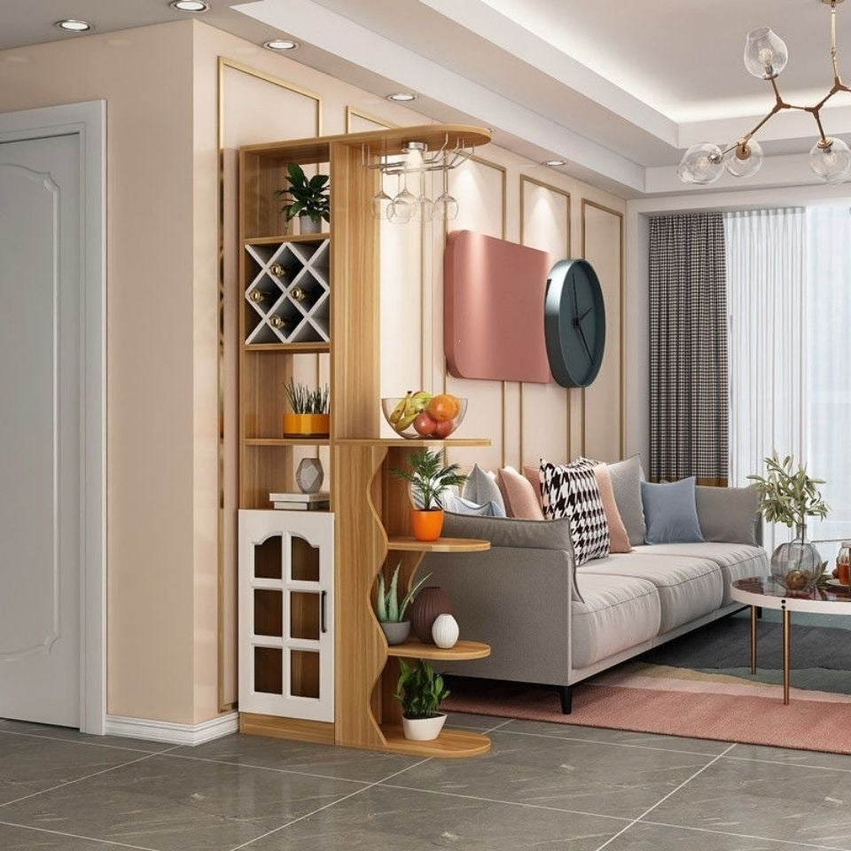 New arrival small apartment entrance partition wine cabinet foyer simple bar table wall table for home modern casual living room