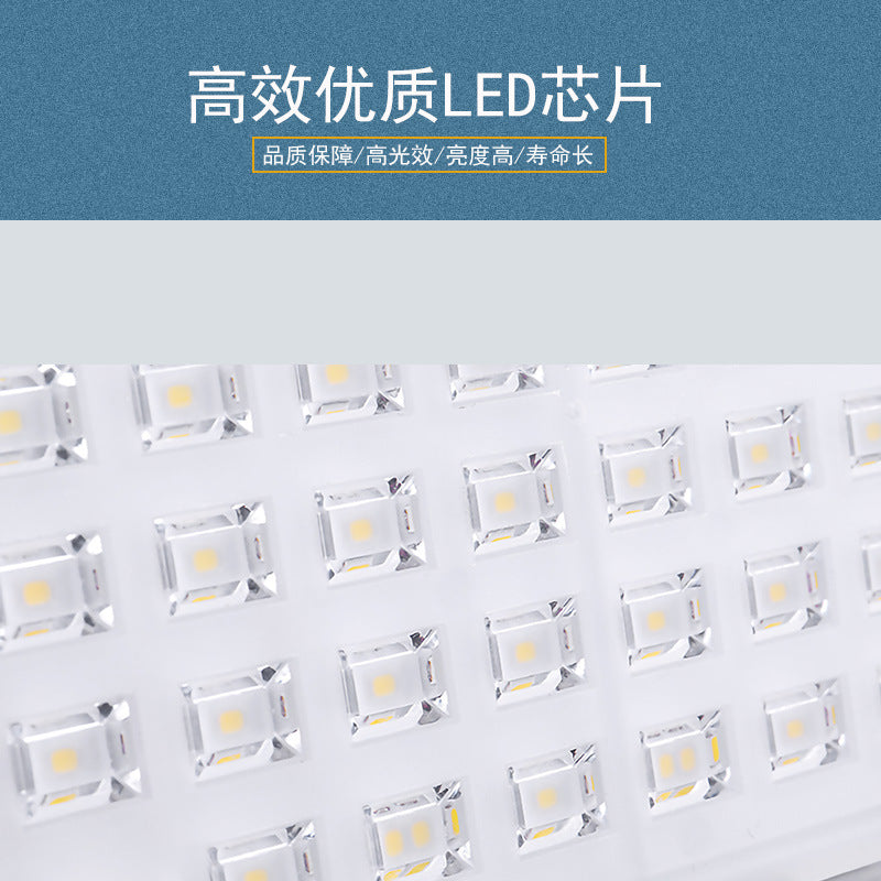 LED floodlight outdoor waterproof high power square construction site lighting floodlight door billboard projection light