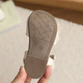 Vancahao sweet floral girls' sandals - new summer  collection: versatile fashion sandals with single buckle strap for girls