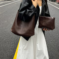 New arrival large-capacity mother-in-law bag sense of designfall and winterbest sellingcasualfashion shoulder bagaccessible luxury texture tote bag
