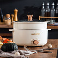All-in-one electric hot pot, electric wok, multifunctional mini electric cooker, dormitory rice cooker, noodle cooker