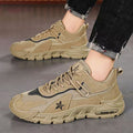 Workwear men's shoes 2026new arrivalspring outdoor work site work labor protection sneakers non-slipabrasion resistant breathable trendy shoes