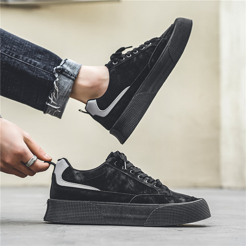 Men's shoes 2025 new autumn work safety construction site men's sneakers athletic casual shoes winter trendy shoes wholesale