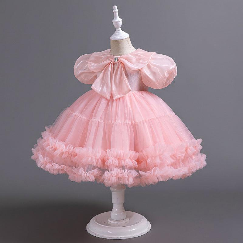 2601 yimingzhi/yimingzhi kidsdress princess skirt style tutu skirt cross-border foreign trade dress