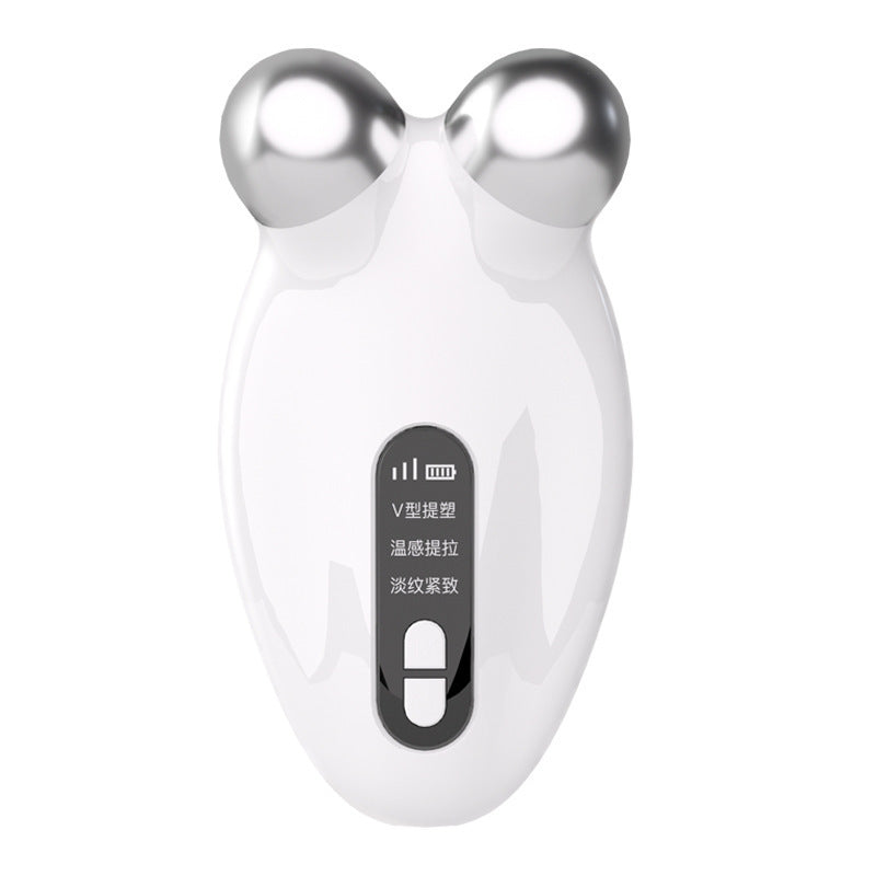New roller puller Manual 2-wheel massager Facial lift Beauty facial thin face massager Cross-border no