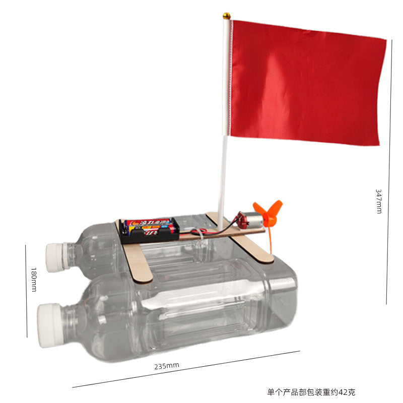 Primary school students science and technology small production children's creative DIY physics experiment science teaching aids handmade materials steam education