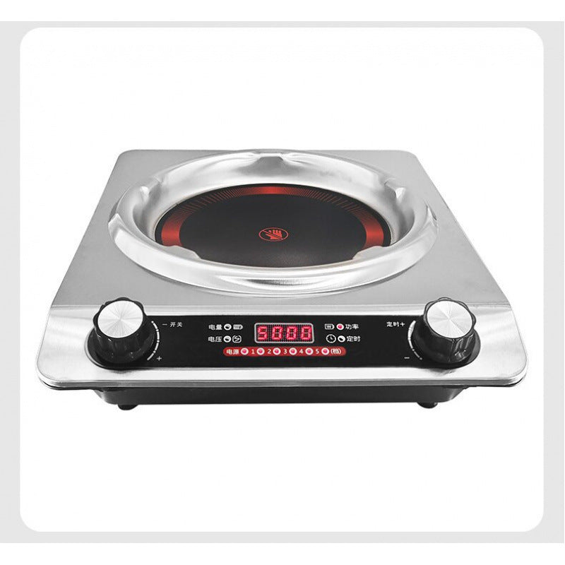 New concave induction cooker 5000w for home commercial hot pot cooking multi-function high power induction cooker wholesale