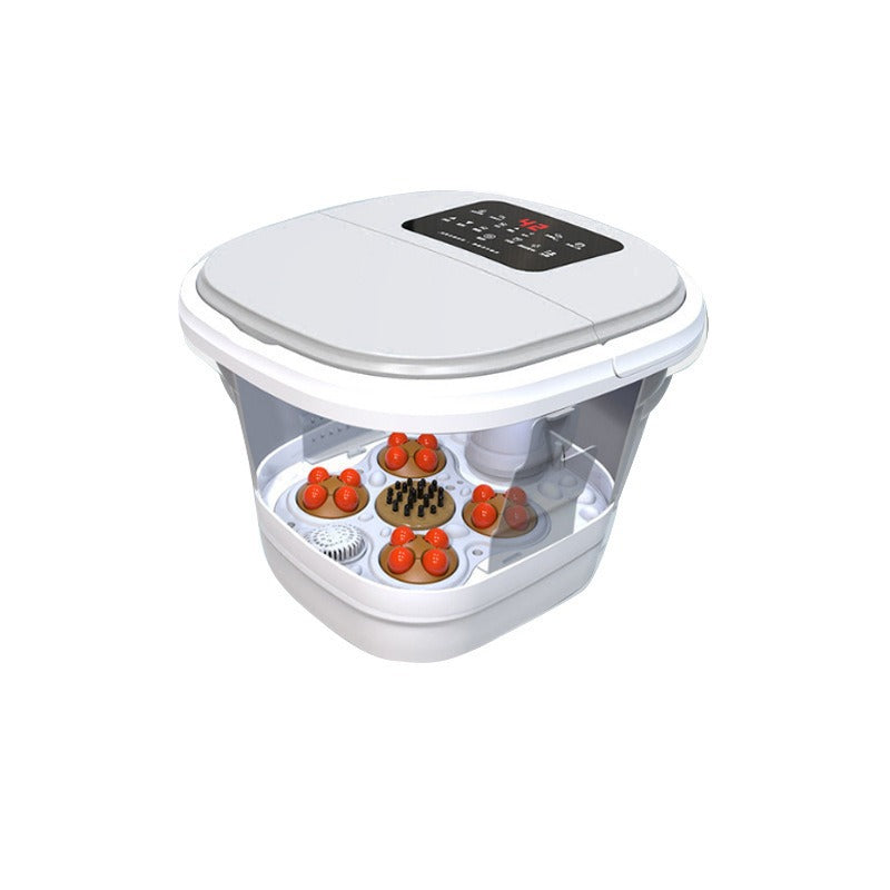 foldable foot bath electric for home fully automatic massage foot bucket deep bucket portable heated foot bath wholesale