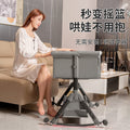 Baby crib convertible bed mobile foldable multifunctional cradle newborn bedside bed cross-border hot-selling baby bed