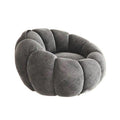 Cream style lazy sofa can lie down and sleep pumpkin sofa chair casual chair cashmere fabric sofa single sofa