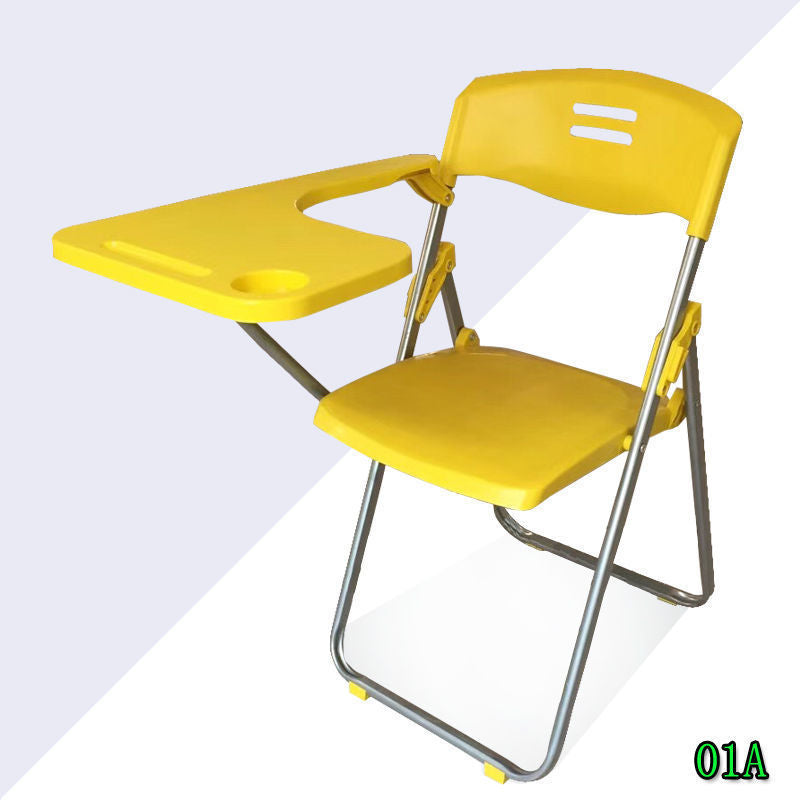 Class increase with writing board training chair folding conference chair student table chair institution teaching writing integrated chair