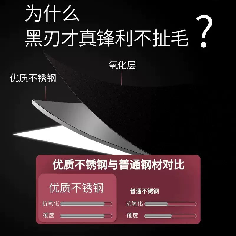 Nose hair trimmer, scissors, round head safety trimmer, stainless steel nose hair trimmer, nose hair trimmer, beauty tools for men and women