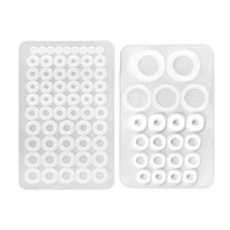 Factory direct sales silicone gasket sealing ring flat pad high temperature leak-proof O-ring combination set silicone leak-proof