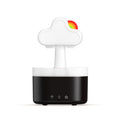 Colorful cloud rain aromatherapy diffuser - home air purifier, usb ambient light, raindrop humidifier, essential oil diffuser