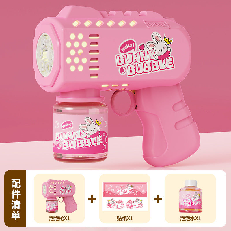 Wholesale automatic bubble gun - free shipping! trendy bubble wand, handheld electric bubble machine, leak-proof bubble toy - dropshipping available