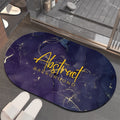 accessible luxury marble diatom mud floor mat bathroom absorbent mat quick-drying non-slip foot mat bathroom entrance floor mat