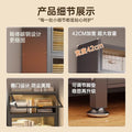 Home & office steel storage cabinet - multi-functional display shelf - bedroom, balcony, and living room storage - file cabinet