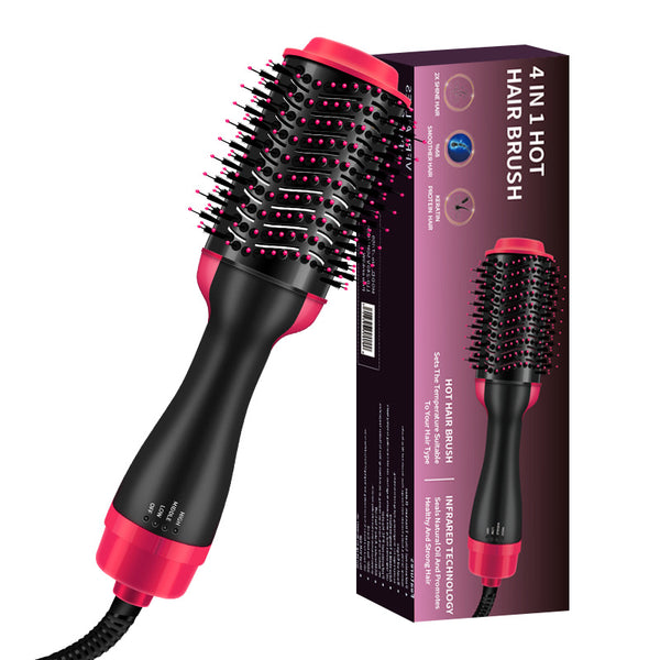 Directly from the manufacturer Cross-border hot air comb Multifunctional hair dryer comb Dry and wet dual-purpose fluffy comb Curling comb Foreign trade hair comb