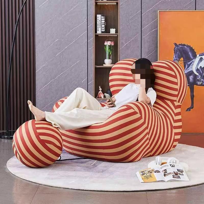 Mom's embrace designer italian casual chair living room bedroom balcony study light luxury lazy sofa single seat