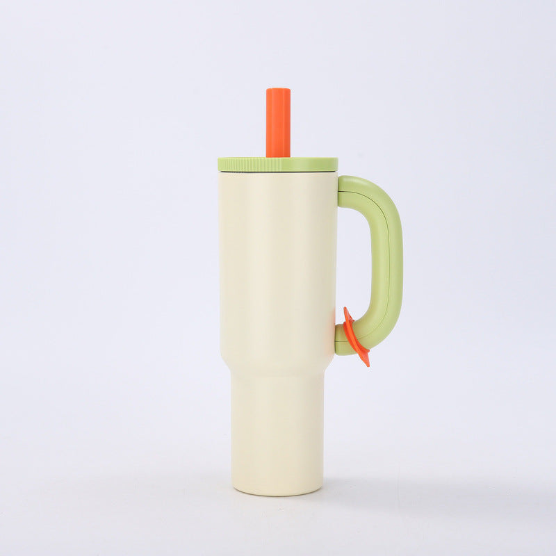 Direct from the source: customizable 40oz stainless steel tumblers for cross-border e-commerce. high-value, large-capacity tumblers with stylish handles - wholesale available