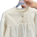 Forest style children's clothing girl spring & fallnew arrival shirt shirt kids stylelong sleevesfashiontops baby girl spring & fall clothing