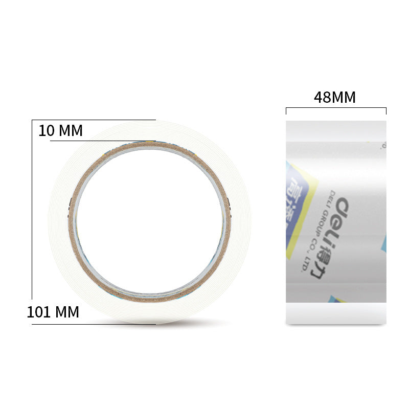 Deli 30247 sealing tape 48mm * 60Y high scotch tape sealing tape strong adhesion 4.8cm wide tape