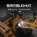 12-channel remote control excavator 2.4g remote control artificial alloy spray excavator kids engineering vehicle toy