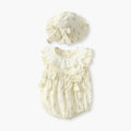 Baby summer romper: adorable, cute, and stylish - sweet princess style, lightweight crawling suit for infants and toddlers
