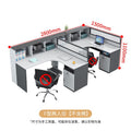 Shengli office desk and chair combination screen workstation partition card slot computer desk financial staff desk
