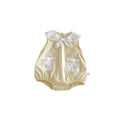 Summer lightweight romper baby princess super cute stylish bodysuit infant clothes summer sleeveless outing jumpsuit
