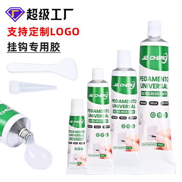 Translucent sealant for  plastic hooks, waterproof, moisture-proof and non-punching rack bracket adhesive