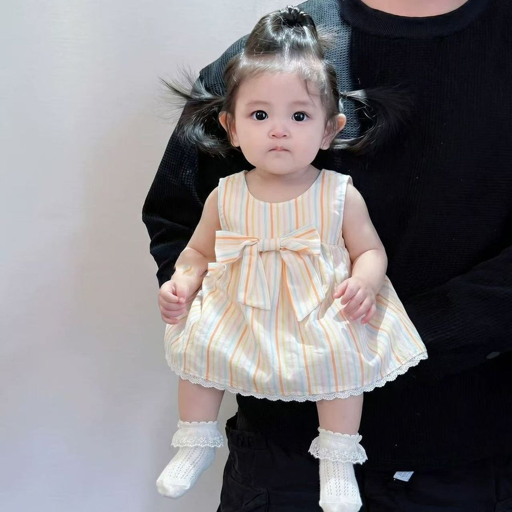 Baby summernew arrivalsweet princess bag skirt baby summer thin one-piece jumpsuit western stylecute sleeveless haki