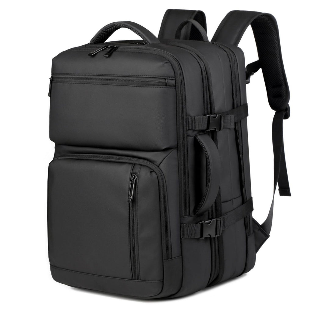 Cross-border fashion travel backpack Men's business 17-inch computer backpack Large capacity commuting high-end men's backpack