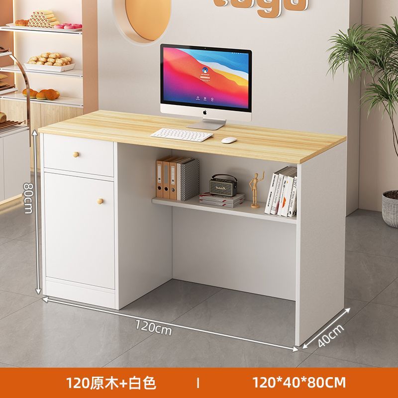 Bar counter, cashier counter, small casual modern convenience store, milk tea shop, reception desk, hair salon, clothing store counter, front desk