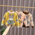 Children's sweater pullover  fall/winter new arrivals - kids' outerwear tops for boys and girls, perfect as a base layer