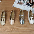 5cm height increasing bowknot polka dot flat shoes women's 2026 new small fragrance style slip-on mary jane shoes